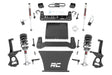 6 Inch Lift Kit Mono Leaf Rear M1 Struts/M1 Chevy Silverado 1500 2WD (25-26) Rough Country