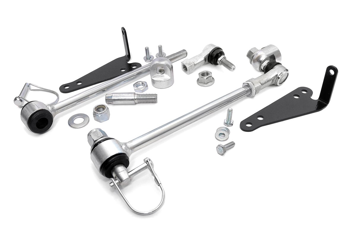 Quick Disconnect Sway Links 2.5 Inch Lift Jeep Wrangler TJ (97-06)/Wrangler Unlimited (04-06) Rough Country