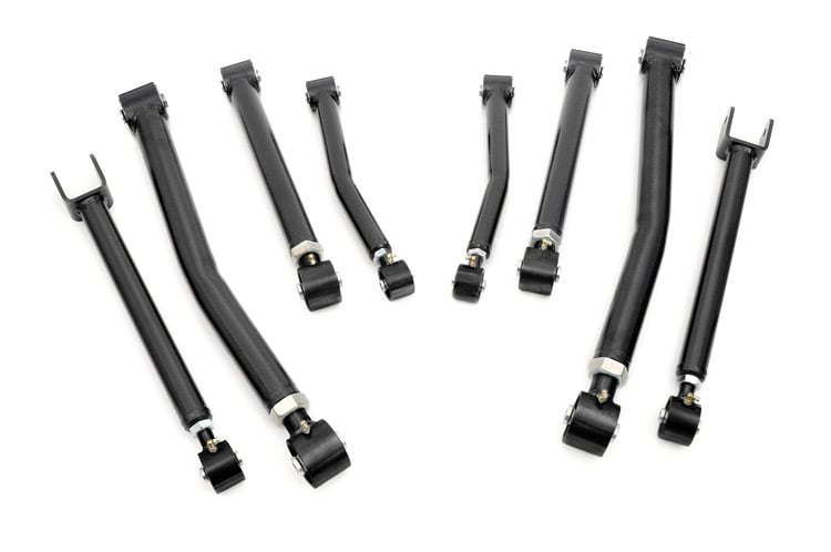X-Flex Control Arms Complete Set Jeep Wrangler JK/Wrangler Unlimited (07-18) Rough Country