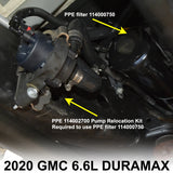 2020-2026 GM 6.6L Duramax Fuel Coolant Pump Relocation Kit Pacific Performance Engineering
