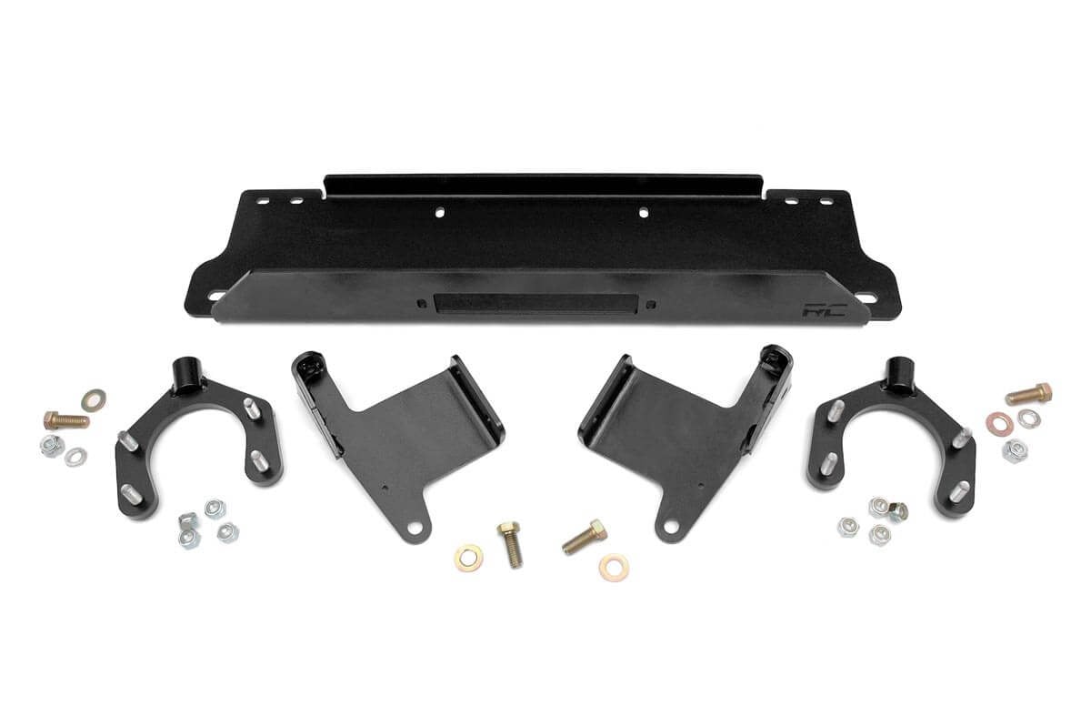 Winch Mounting Plate Factory Bmpr Jeep Wrangler JK/Wrangler Unlimited (07-18) Rough Country