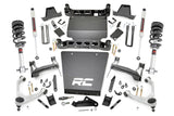 7 Inch Stamped Steel LCA Lift Kit Forged UCA Bracket M1 Struts/M1 Silverado/Sierra 1500 (16-18) Rough Country