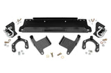 Winch Mount Plate Factory Bmpr D-Rings Jeep Wrangler JK/Wrangler Unlimited (07-18) Rough Country