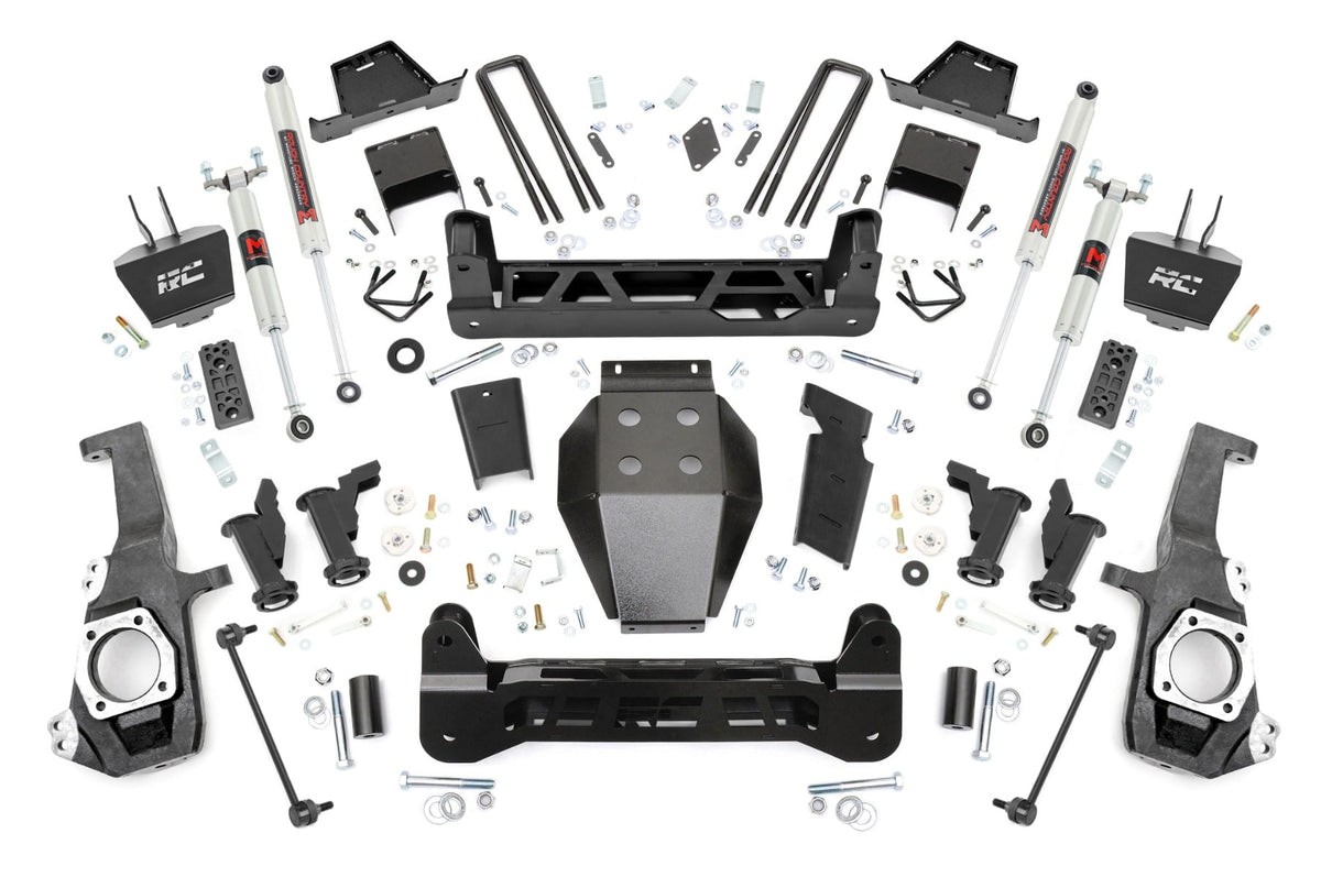 7 Inch Lift Kit Torsion Drop M1 Silverado/Sierra 2500HD/3500HD (20-26) Rough Country
