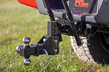 Flag Pole Holder Dual 2 Inch Hitch Rough Country