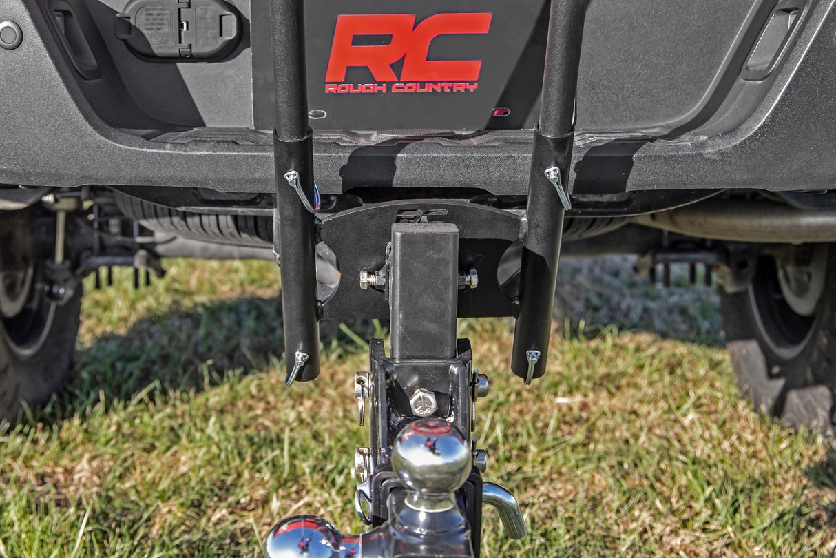 Flag Pole Holder Dual 2 Inch Hitch Rough Country