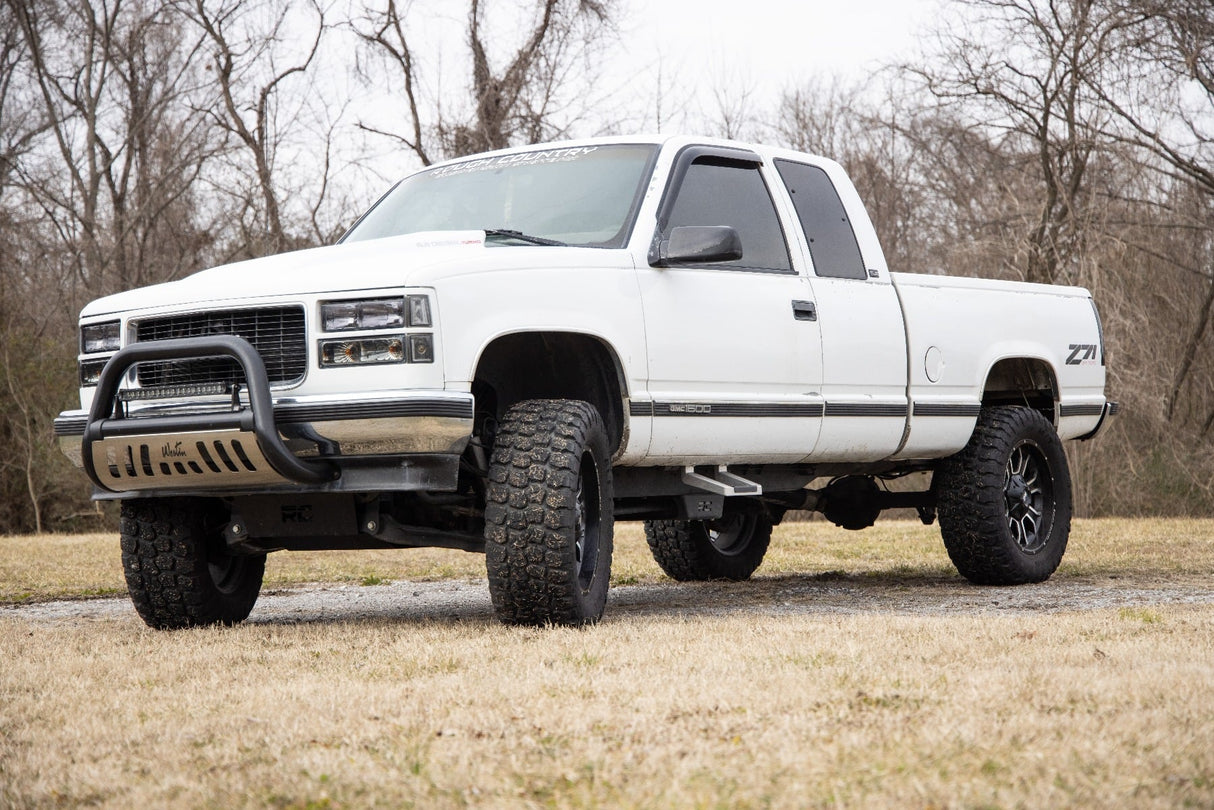 Single Hoop Step Universal Alum Pair Multiple Makes & Models (Chevy/Ford/GMC/Ram) Rough Country
