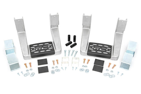 Single Hoop Step Universal Alum Pair Multiple Makes & Models (Chevy/Ford/GMC/Ram) Rough Country