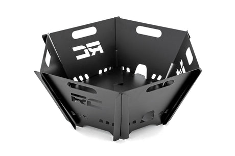 Overland Collapsible Fire Pit w/Carry Bag Rough Country