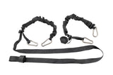 Elastic Straps Carabiner Ends 1 Inch X 6 Foot Pair Rough Country