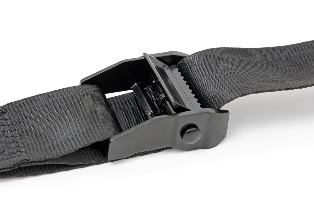 Cargo Tie-Down Straps Cam Buckle 1.5 Inch x 9 Foot Pair Rough Country