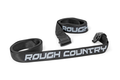 Cargo Tie-Down Straps Cam Buckle 1.5 Inch x 9 Foot Pair Rough Country