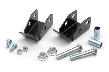 Shock Relocation Brackets Rear Jeep Wrangler TJ (97-06)/Wrangler Unlimited (04-06) Rough Country
