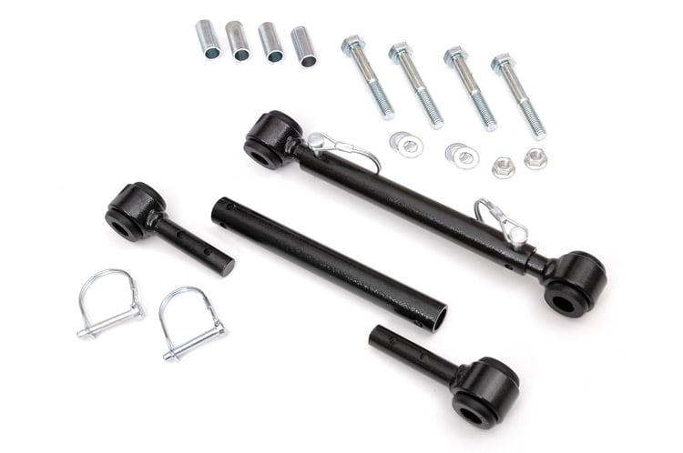 Quick Disconnect Sway Links Rear 4-6 Inch Lift Jeep Wrangler TJ (97-06) Rough Country