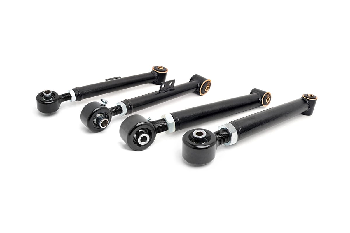 X-Flex Control Arms Rear Upper & Lower Jeep Wrangler TJ (97-06)/Wrangler Unlimited (04-06) Rough Country