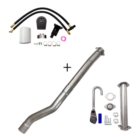 Trucktok 2003-2007 6.0L Ford Powerstroke DPF/EGR/CCV/Up pipe kit TruckTok
