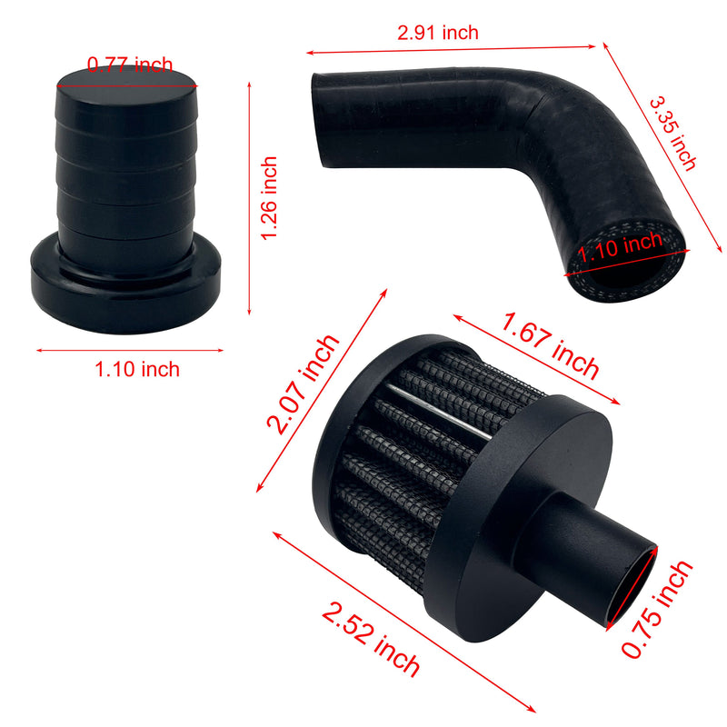 2013-2018 6.7L Ram Cummins 5" DPF/EGR/CCV Delete All-in-One Kit