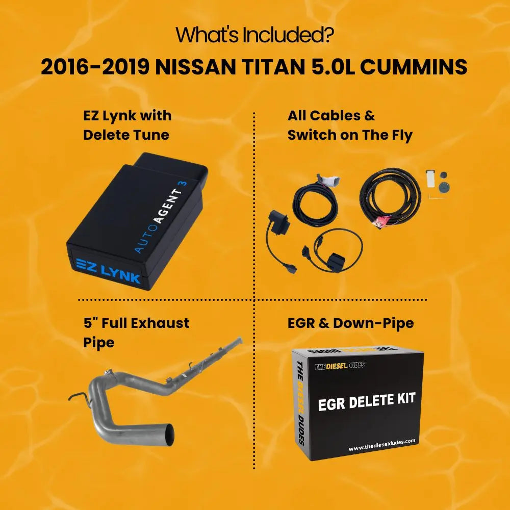 Nissan Titan 5.0 Cummins Full Delete Bundle | 2016-2019 thedieseldudes
