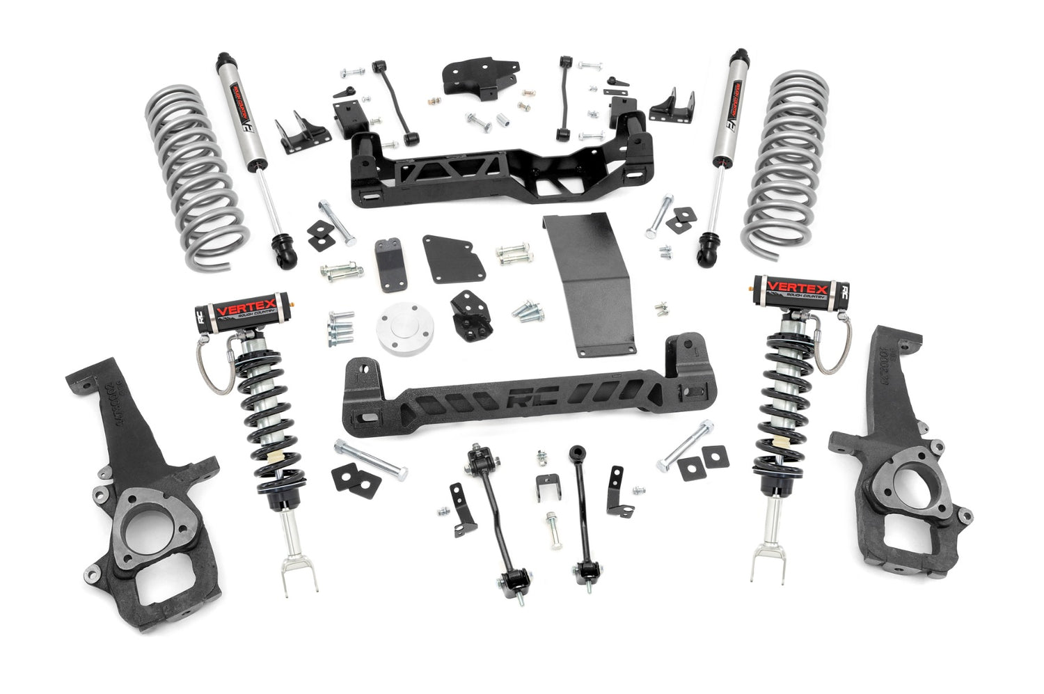 Rough Country 6 Inch Lift Kit Ram 1500 4WD 2012-2018 & Classic 332-config