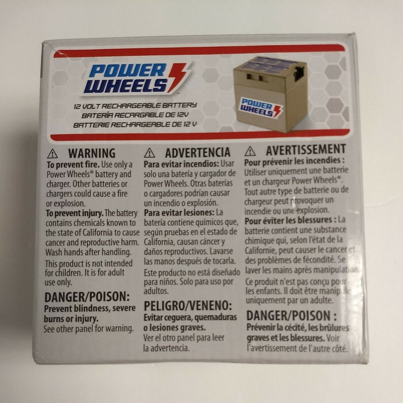 12-Volt Rechargeable Battery Ride-On Vehicles by Fisher-Price Power Wheels