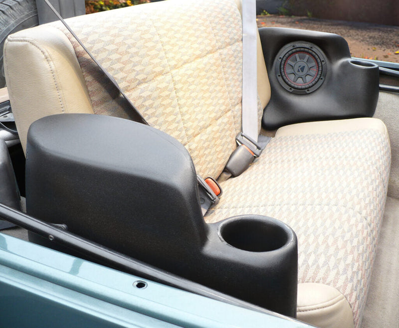 Kicker Plug & Play Full System 4-Speaker, 5-Channel Amp, Sub Bundle Upgrade | '97 - '06 TJ Wrangler
