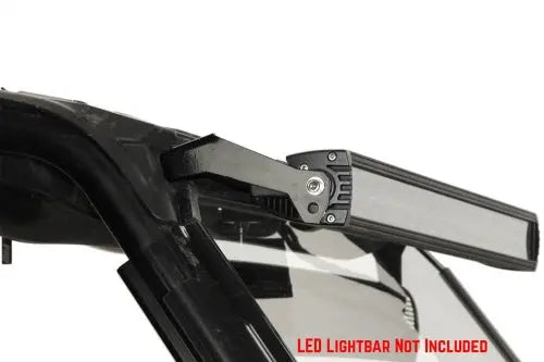 Seizmik 55-12110 Light Bar Mount Brackets, Polaris RZR 900S/1000 - lower mount configuration