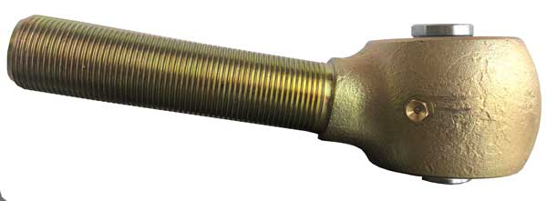 10° Offset Enduro Joint 2 5/8 Inch Mounting Width 5/8" Bolt Hole  1 1/4-12 Right Hand Thread