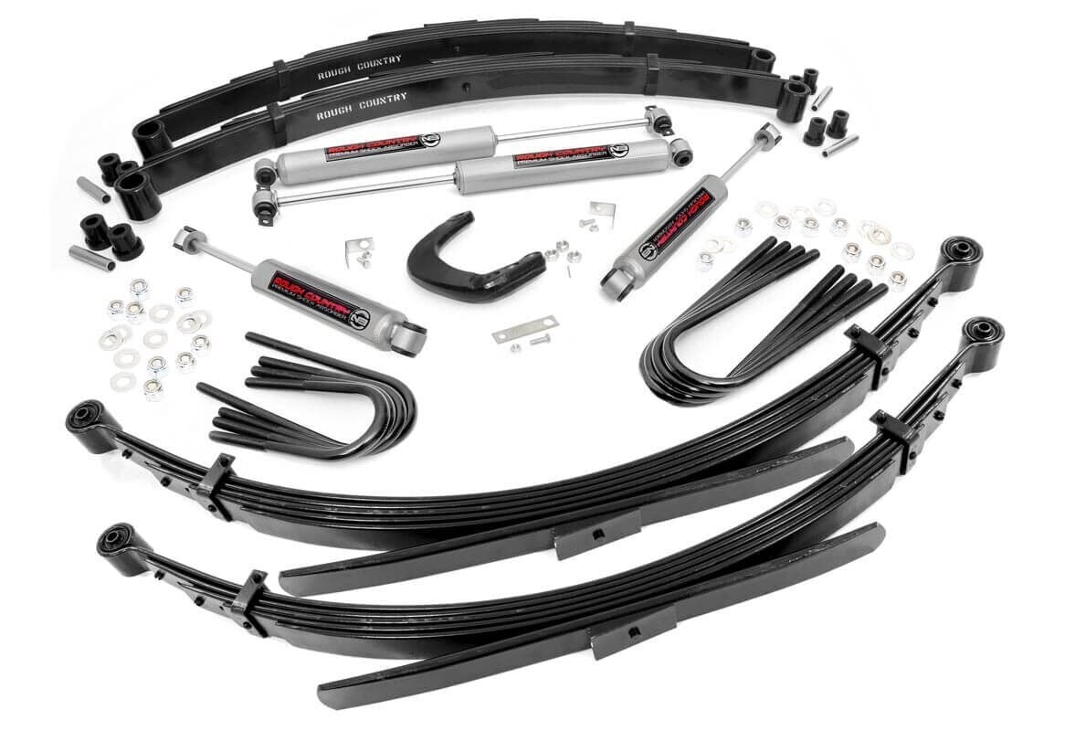 6 Inch Lift Kit 52 Inch Rear Springs Chevy/GMC C10/K10 Truck & SUV/K5 Blazer (73-76) Rough Country