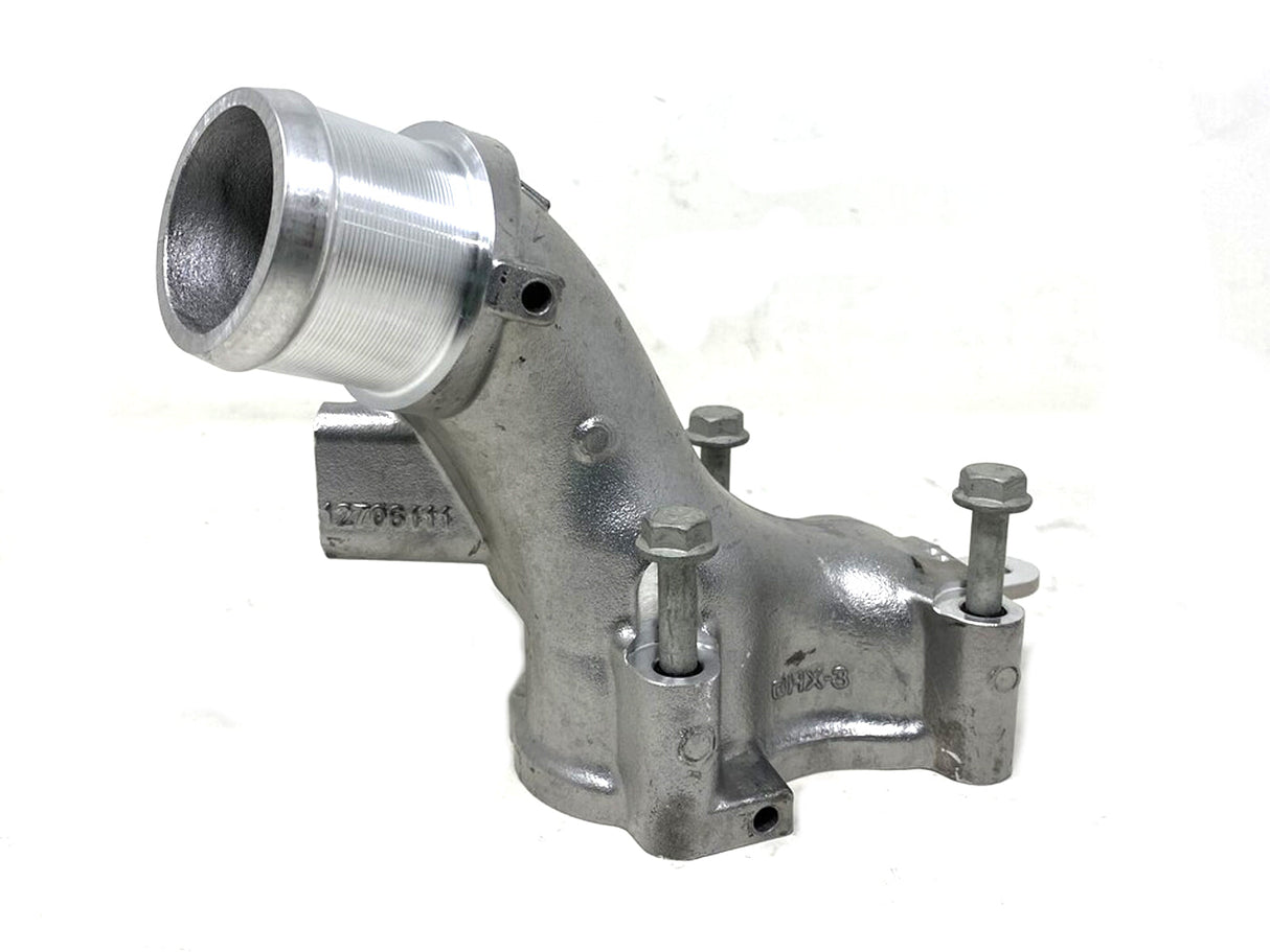 12706111 ACDelco OE Engine Coolant Water Outlet, Themostat Cover, 2020-2025 GM 6.6L Duramax L5P GM