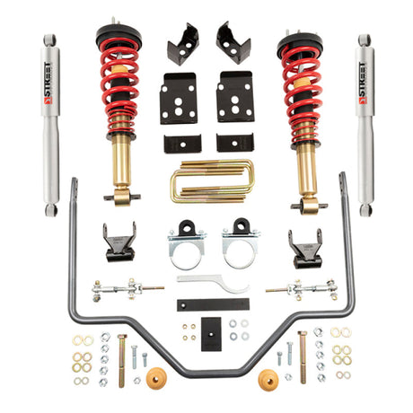 Belltech 2021+ Chevrolet Suburban / 2021+ GMC Yukon XL 0-2in Front / 1-3.5in Rear Lowering Kit Belltech