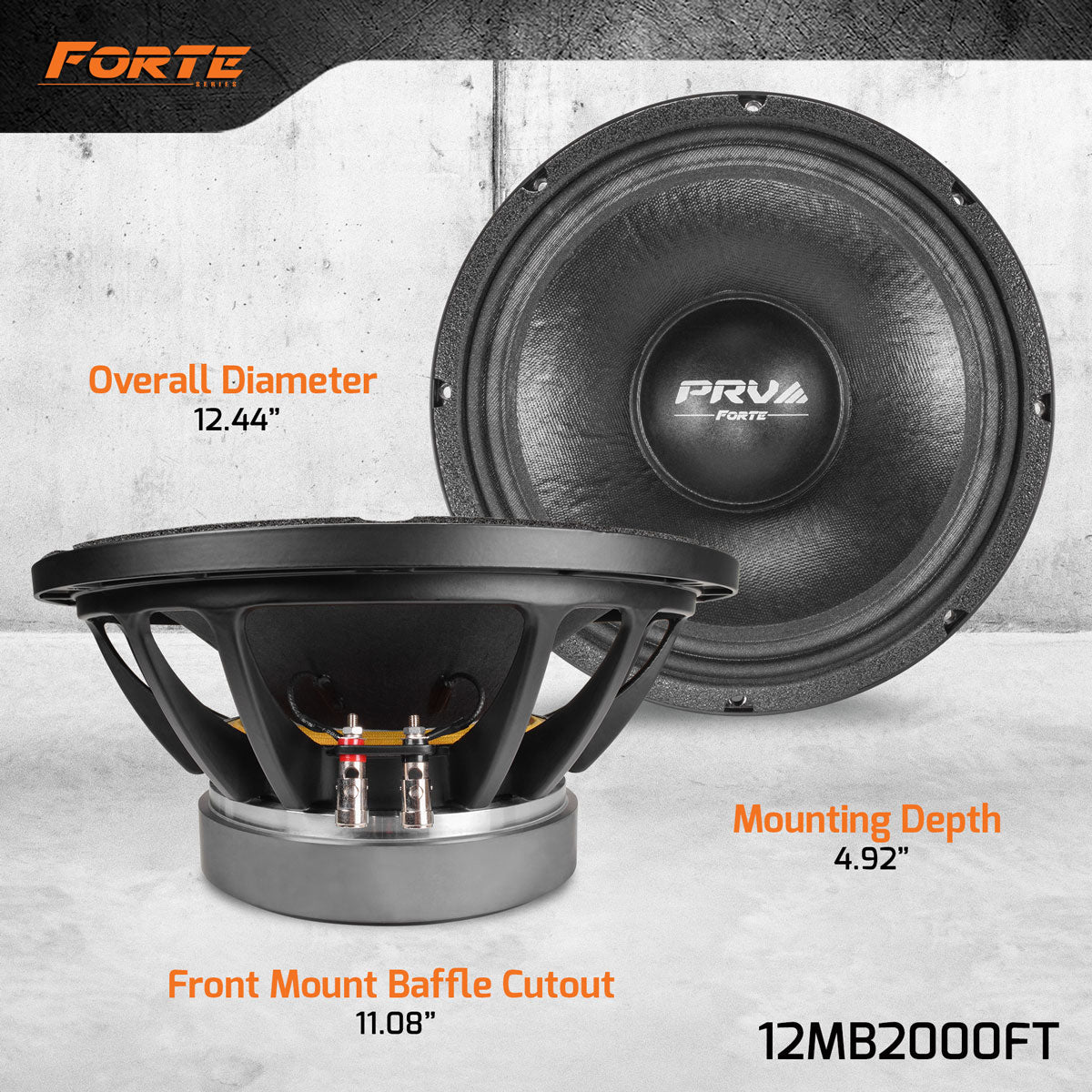 PRV - 12MB2000FT ALTA GAMA CAR AUDIO