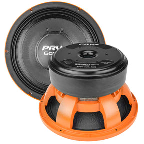 PRV Audio 12SW6000BP-2 12-inch Low Midbass Subwoofer Brazilian Punch