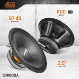 PRV 12W800A Woofer PRV Audio