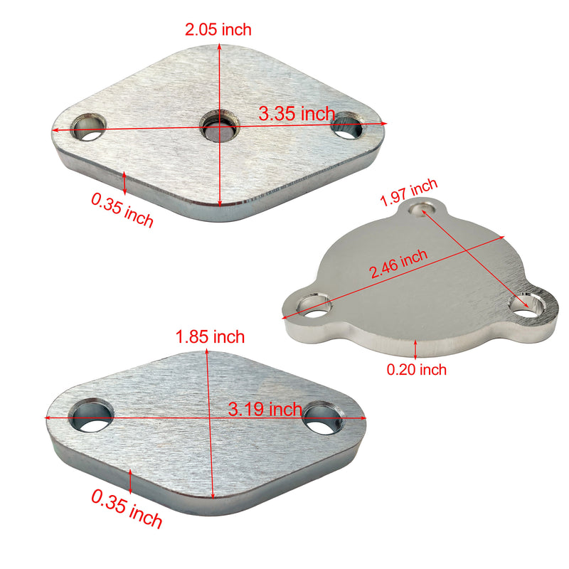 TruckTok 2014-2018 3.0L Ram 3" Ecodiesel DPF Delete Pipe & EGR Delete kit