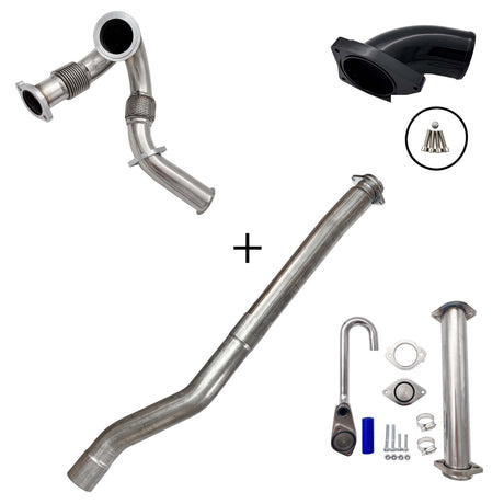 Trucktok 2003-2007 6.0L Ford Powerstroke DPF/EGR/CCV/Up pipe kit TruckTok