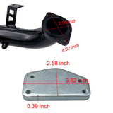 2004-2005 6.6L Duramax LLY 5" DP-Back DPF Race Pipe & EGR cooler Delete Kit TruckTok