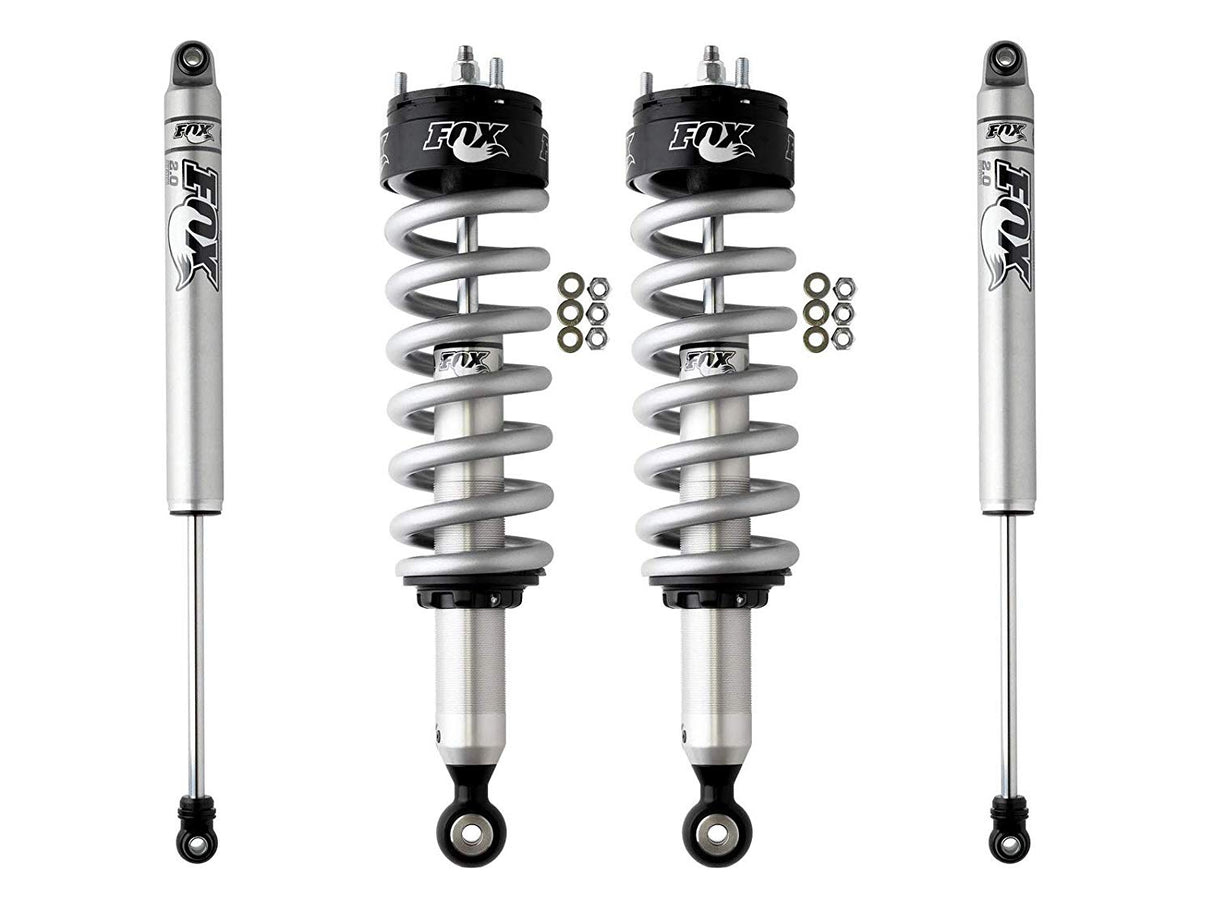 KRYPTONITE STAGE 3 LEVELING KIT WITH FOX SHOCKS FOR 2014–2018 1/2 TON 6-LUG CHEVY/GMC TRUCKS