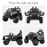 12V 2-Seater Electric Ride-On Car with LED Lights, MP3 Player, and Remote Control for Kids