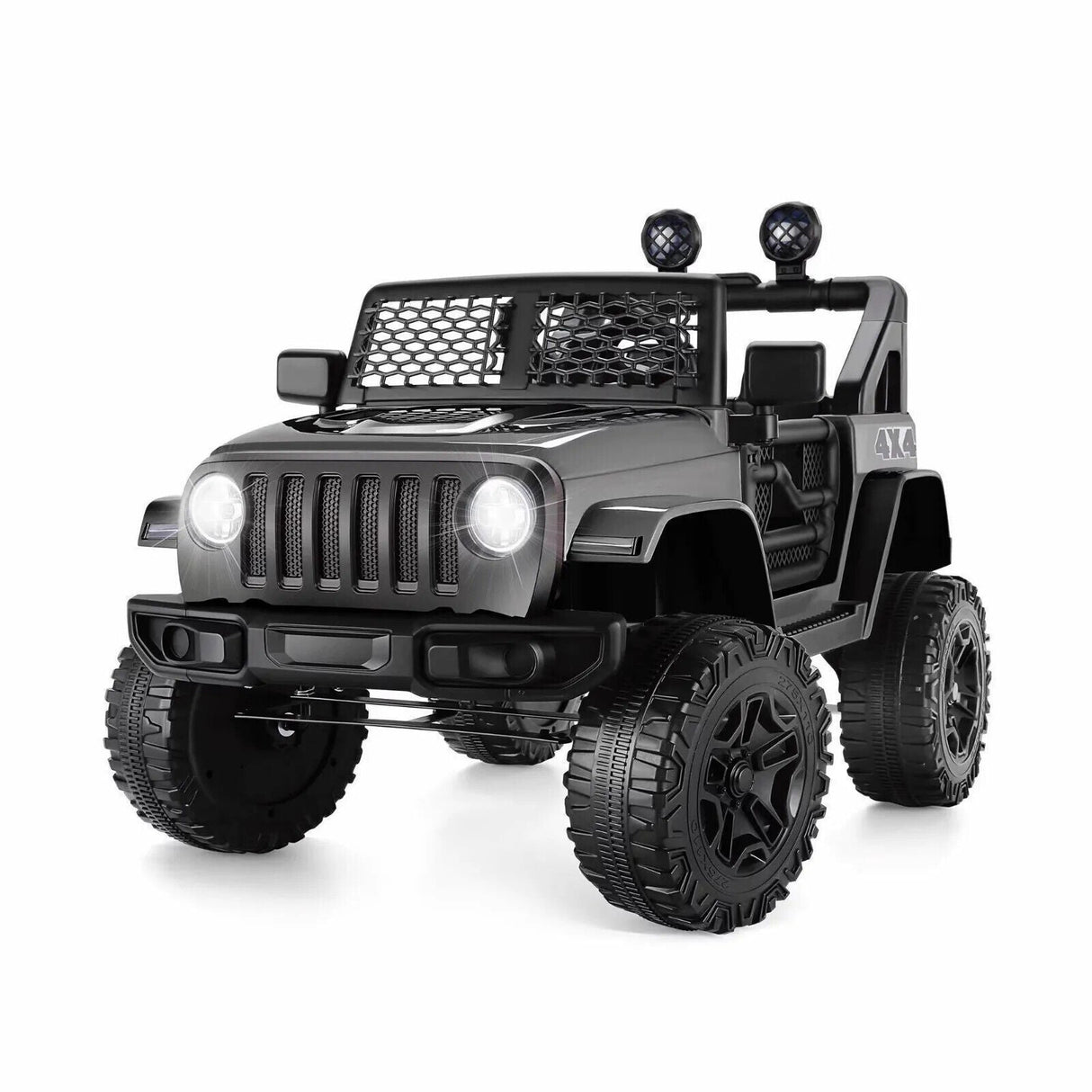 Electric Ride-On Car/Truck for Kids with MP3 Music and Remote Control - 12V with Lights - 76 Fun Features!