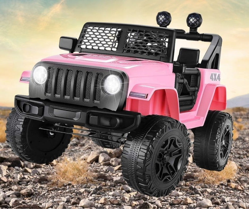 Electric Ride-On Car/Truck for Kids with MP3 Music and Remote Control - 12V with Lights - 76 Fun Features!