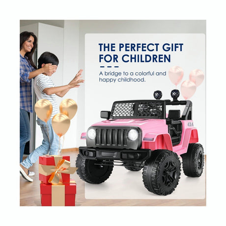 12V/24V Electric Jeep Truck ATV for Kids with Parent Remote Control - Fun and Safe Ride-On Toy