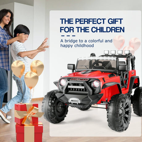 12V/24V Electric Jeep Truck ATV for Kids with Parent Remote Control - Fun and Safe Ride-On Toy