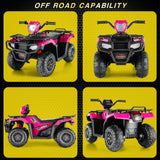Electric 4 Wheeler ATV Car Jeep Truck for Kids - 12V/24V Battery Powered Ride-On Toy