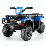 Electric Ride-On Jeep Truck for Kids: 12V/24V ATV Toy with Four-Wheel Drive