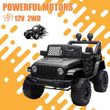 12V/24V Electric Jeep Truck ATV Ride-On Toy with Parental Remote Control for Kids