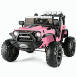12V/24V Electric Jeep Truck ATV Ride-On Toy with Parental Remote Control for Kids