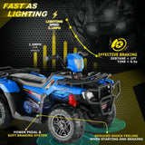12V/24V Electric Jeep Truck ATV Ride-On Toy with Parental Remote Control for Kids