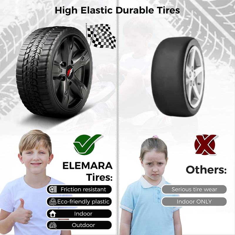 12V 2WD Electric Go Kart for Kids with Parent Remote Control - Battery Powered Ride On Car