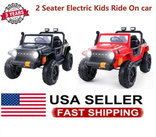 12V Battery Powered 2 Seater Kids Ride On Truck with Remote Control