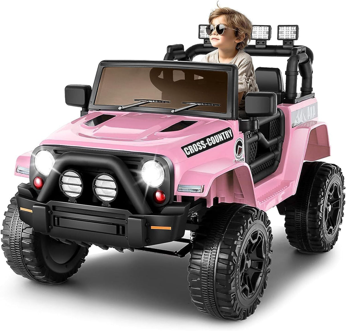2 Seater Electric Jeep Car for Kids with Remote Control - Fun Ride-On Toy for Children